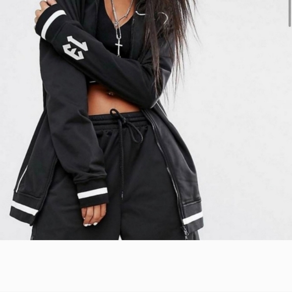 Puma by Rhianna fenty black long line jacket - Picture 2 of 8